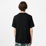 ルイヴィトン エンベリッシュド ショート ポケットロゴ 半袖コットン クルーネック Ｔシャツ 1AFRJF