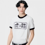 LOUIS VUITTON エンベリッシュド コットン Tシャツ 1AFXNX