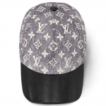 Louis Vuitton キャップモノグラムジャカードデニム M7028M