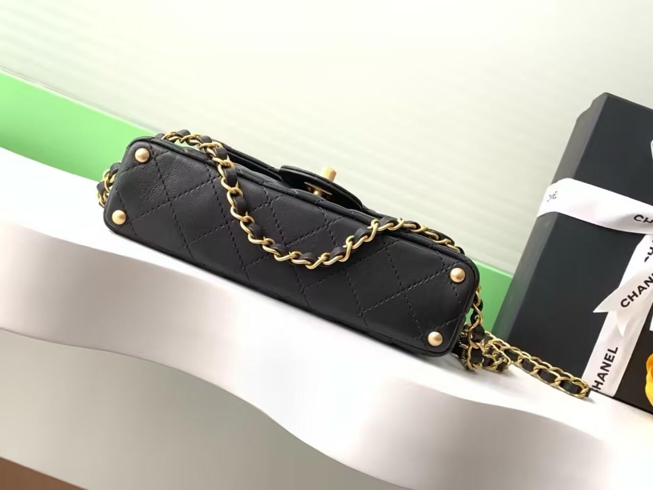 CHANEL トップハンドル フラップ ハンドバッグ AS5354 AS5355 AS5356