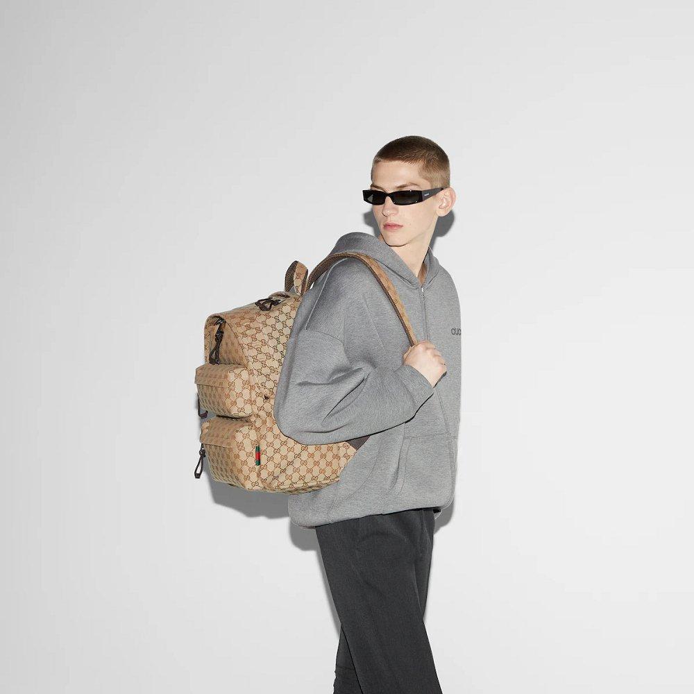 グッチ GUCCI ロゴ ミディアム バックパック リュック ‎800265 FADSC 9852