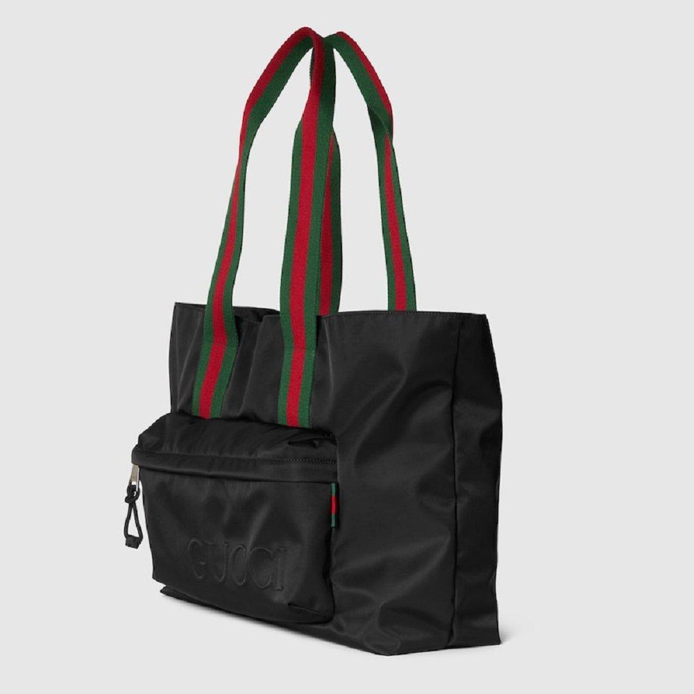 グッチ GUCCI ロゴ ラージ トートバッグ 802172 FADUZ 1066