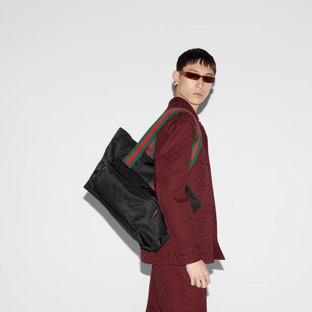 グッチ GUCCI ロゴ ラージ トートバッグ 802172 FADUZ 1066