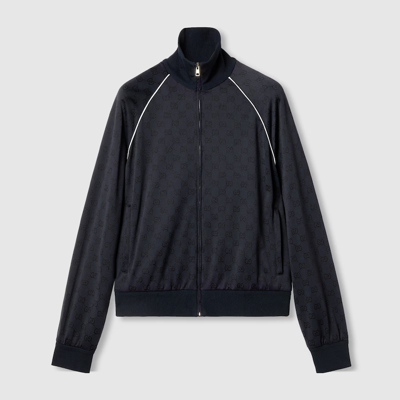 グッチ GGナイロン＆ジャージー ジップジャケット 768550 XJG1Y 4140