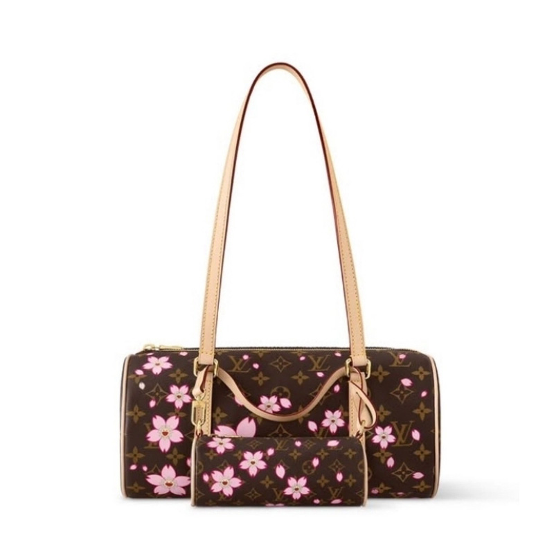ルイヴィトン LV× 村上隆 チェリーブロッサム パピヨンMM M13097