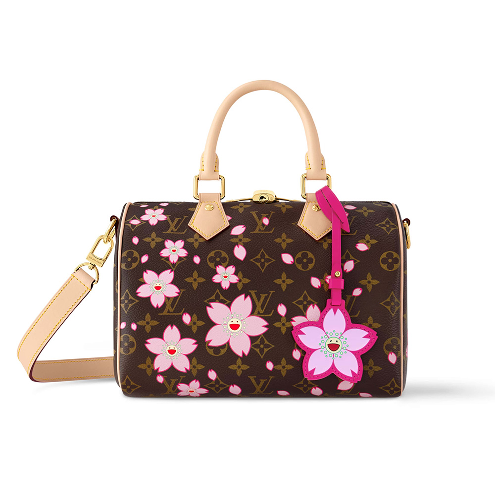 ルイヴィトン後払い LV × 村上隆 スピーディ バンドリエール25 M14174