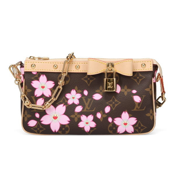 ルイヴィトン LV × 村上隆 ポシェットアクセソワール M13666
