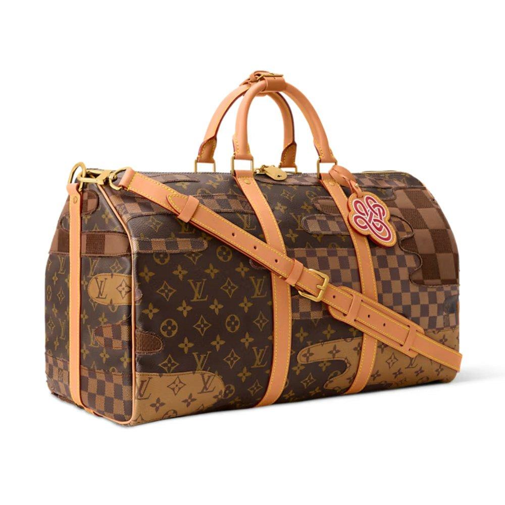 LOUIS VUITTON代引き ネームタグ付き キーポル バンドリエール 50 M26119