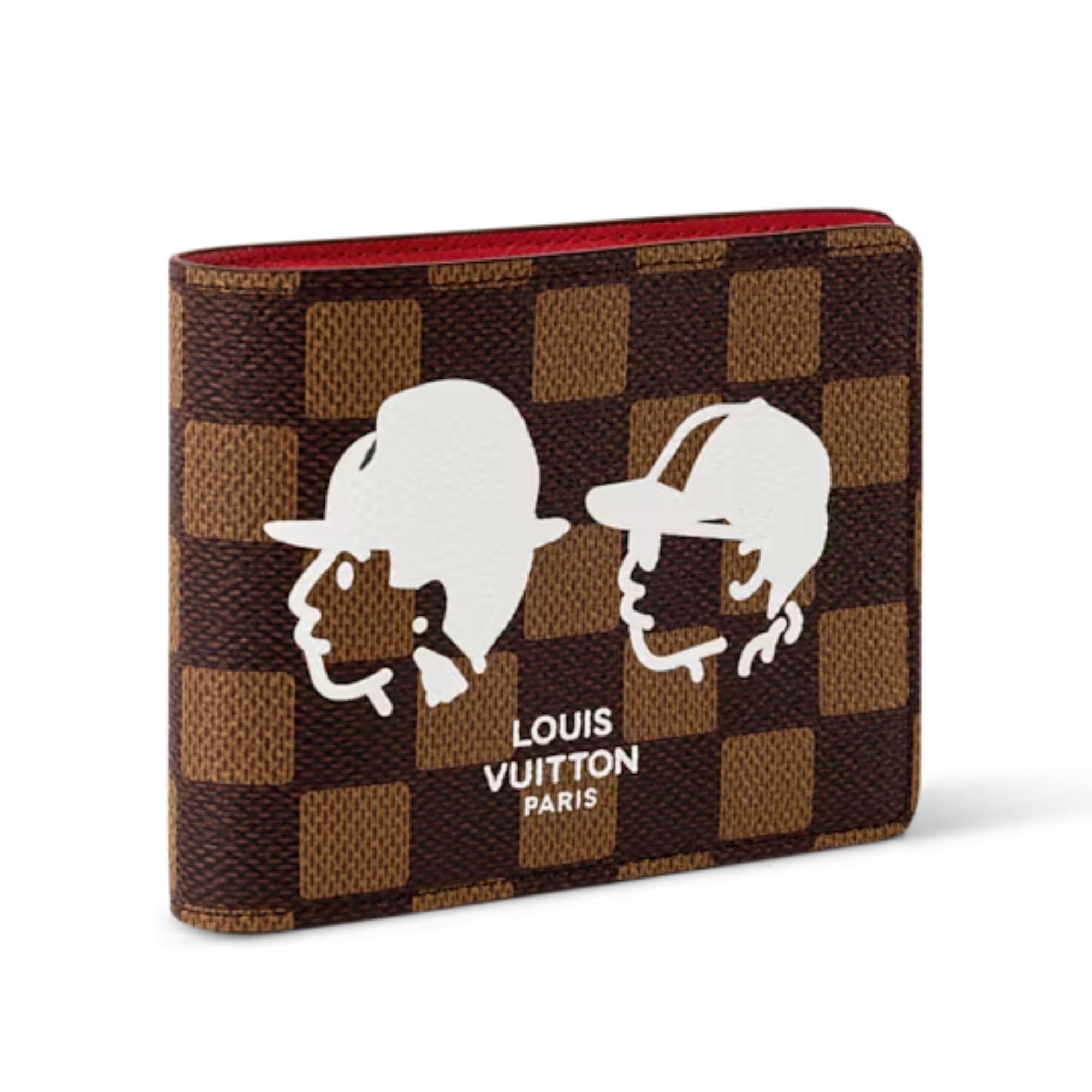 LOUIS VUITTON ダミエ エベヌ ポルトフォイユ・ミュルティプル 二つ折り財布 N40777