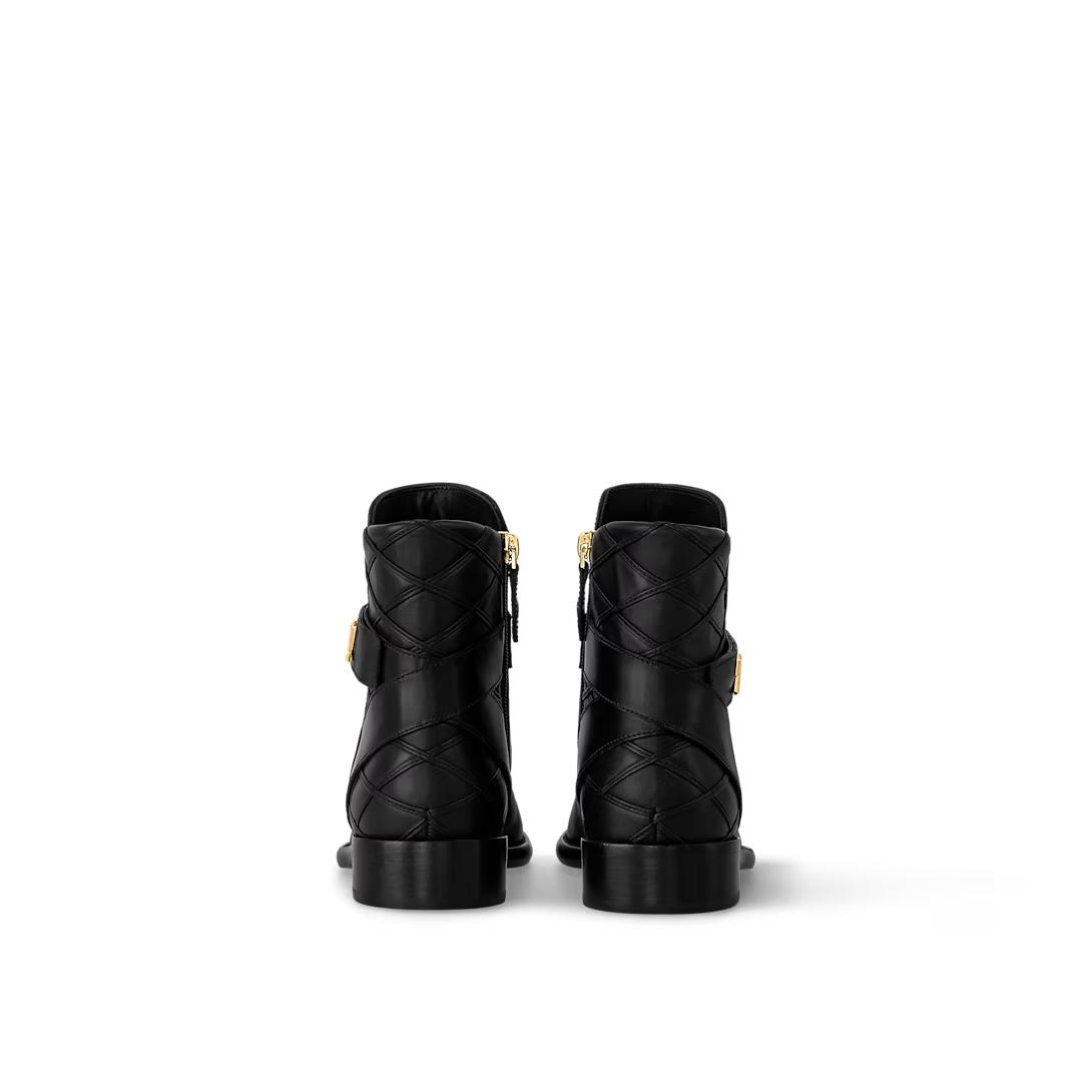 ルイヴィトン  1ACISN ウエストサイド･ライン アンクルブーツ