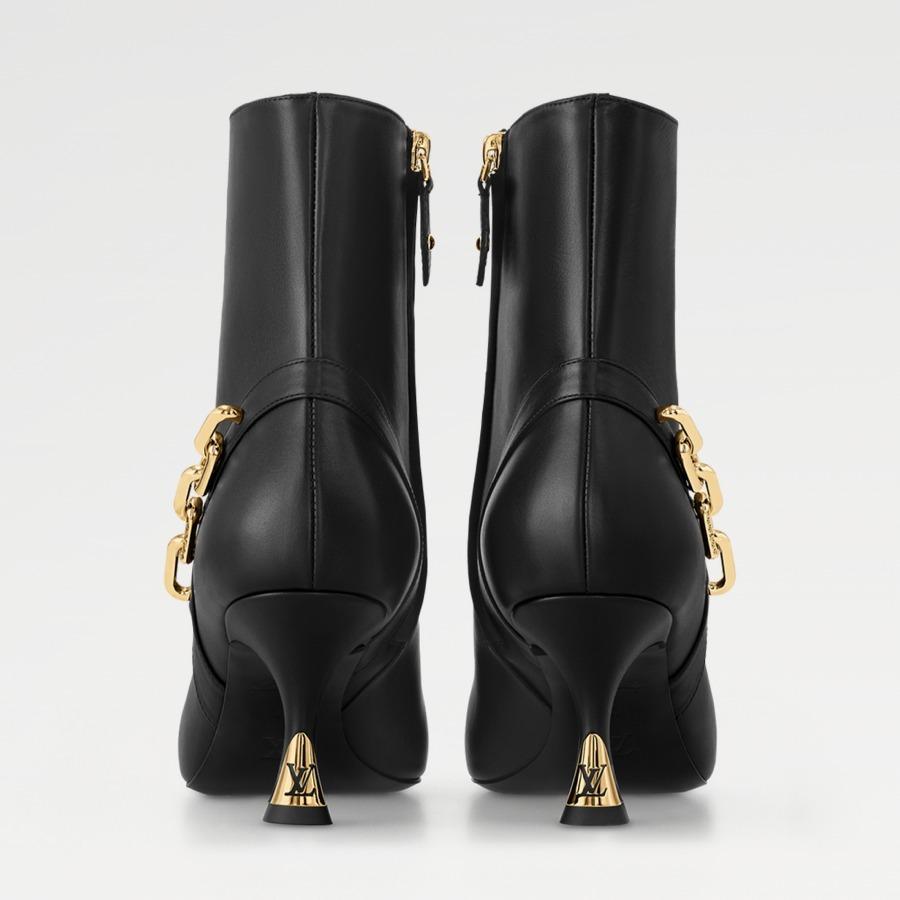 ルイヴィトン スパークルブーツ LVイニシャルロゴ 1ACAKQ