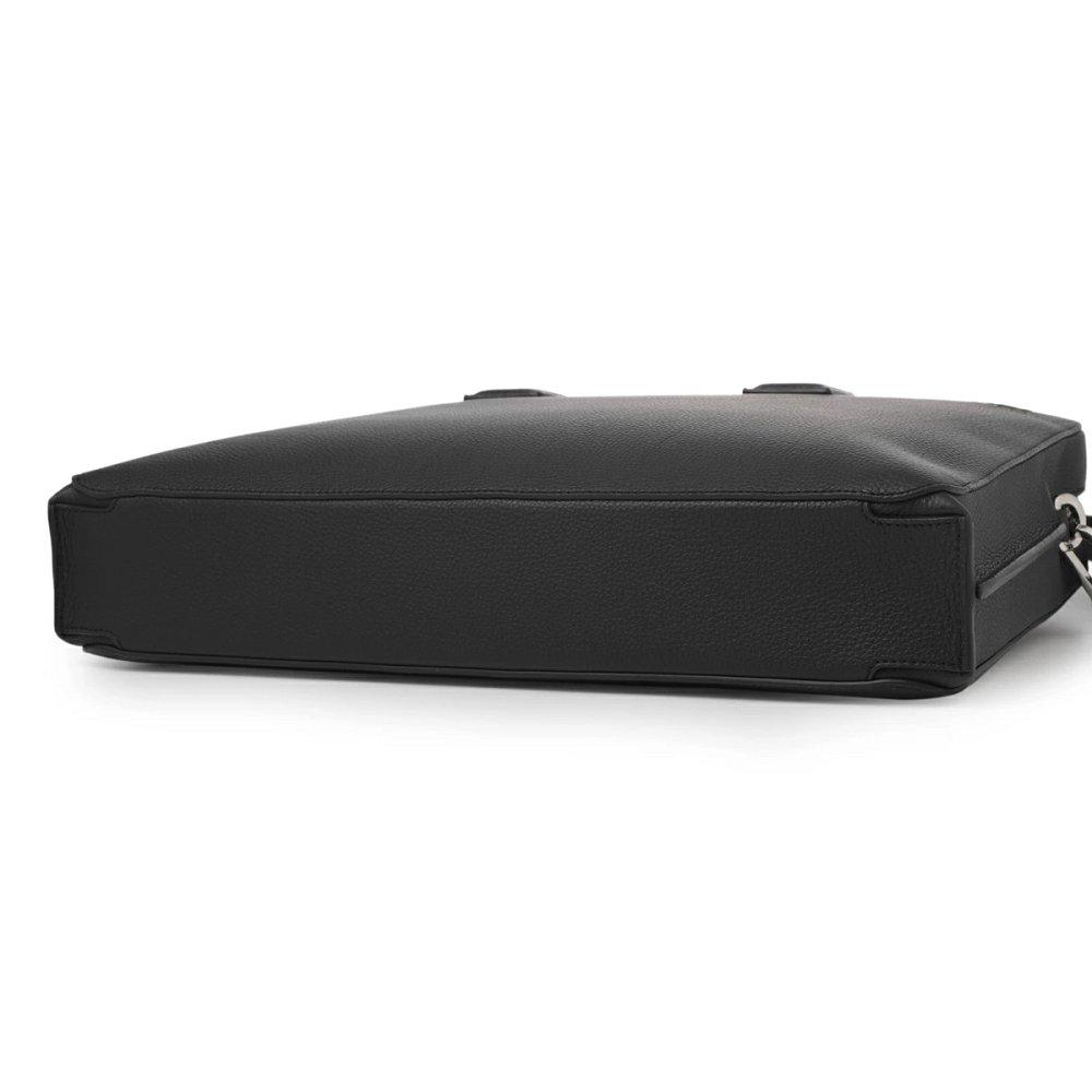 ロエベ代引き GOYA THIN BRIEFCASE ブリーフケース ブラック メンズ 33712 p57 1100