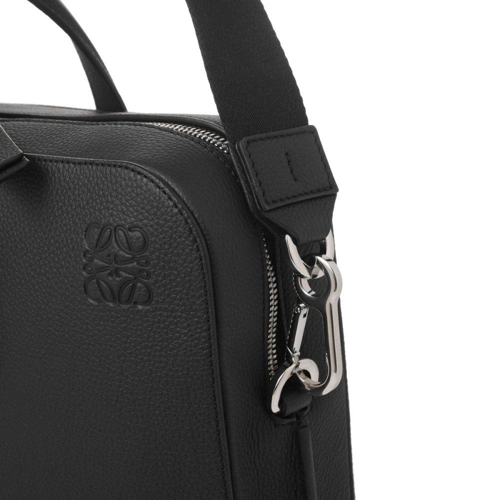 ロエベ代引き GOYA THIN BRIEFCASE ブリーフケース ブラック メンズ 33712 p57 1100