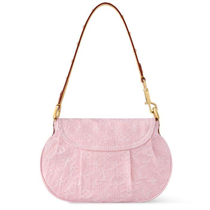 LOUIS VUITTON サンセット デニム ショルダーバッグ M13347