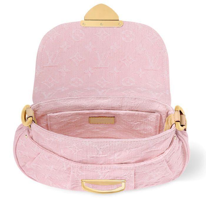 LOUIS VUITTON サンセット デニム ショルダーバッグ M13347