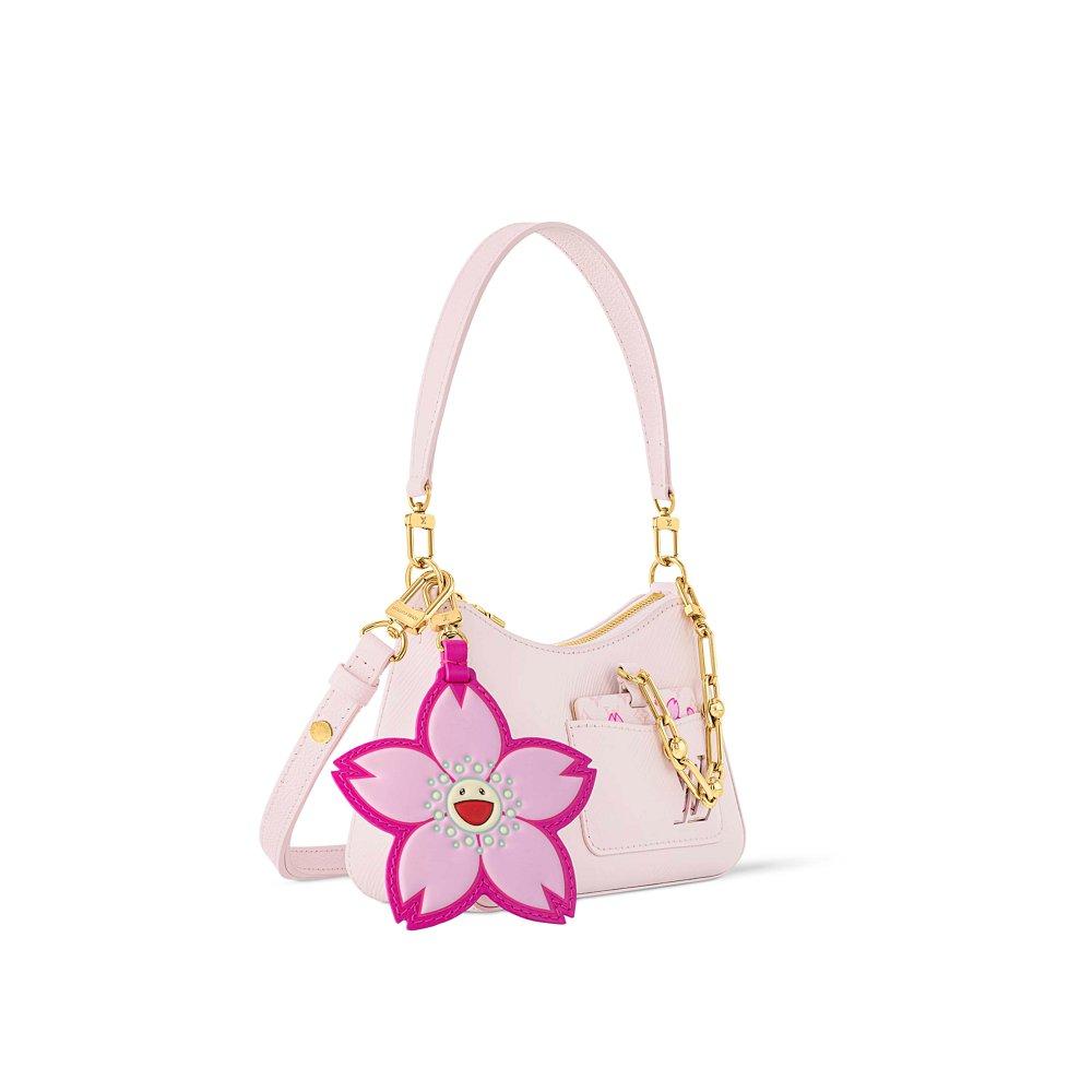 ルイヴィトン代引き LV 村上隆 ショルダーバッグ マレリーニ 桜 Epi M13101