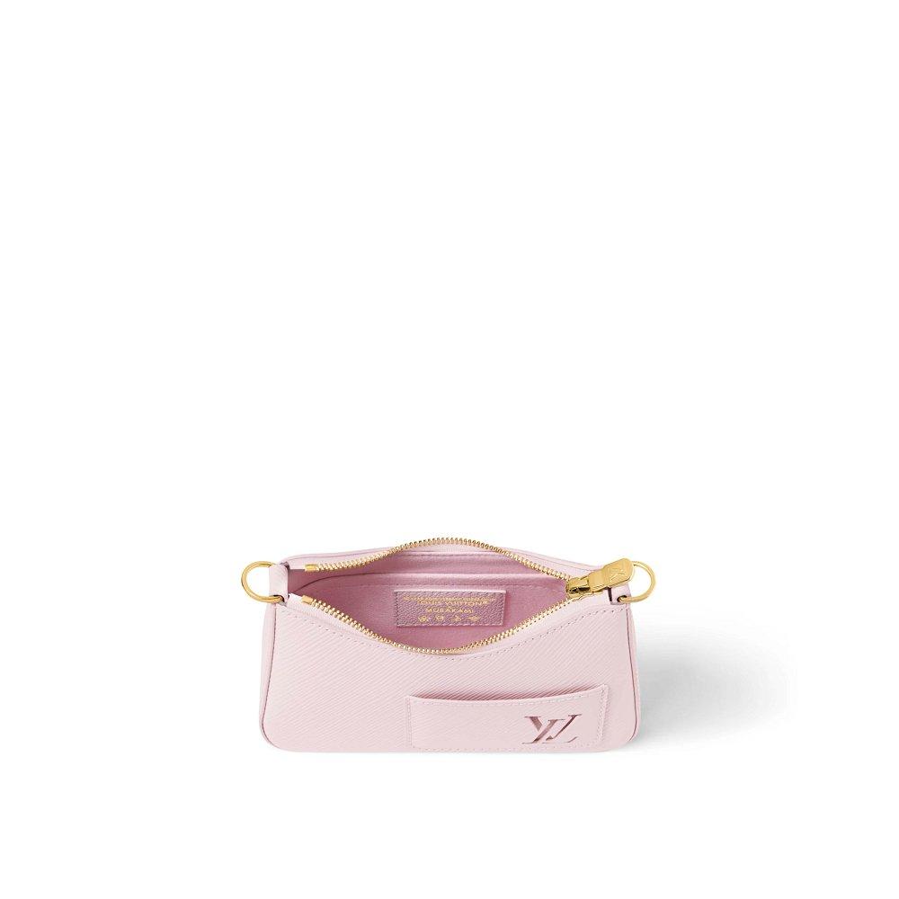 ルイヴィトン代引き LV 村上隆 ショルダーバッグ マレリーニ 桜 Epi M13101