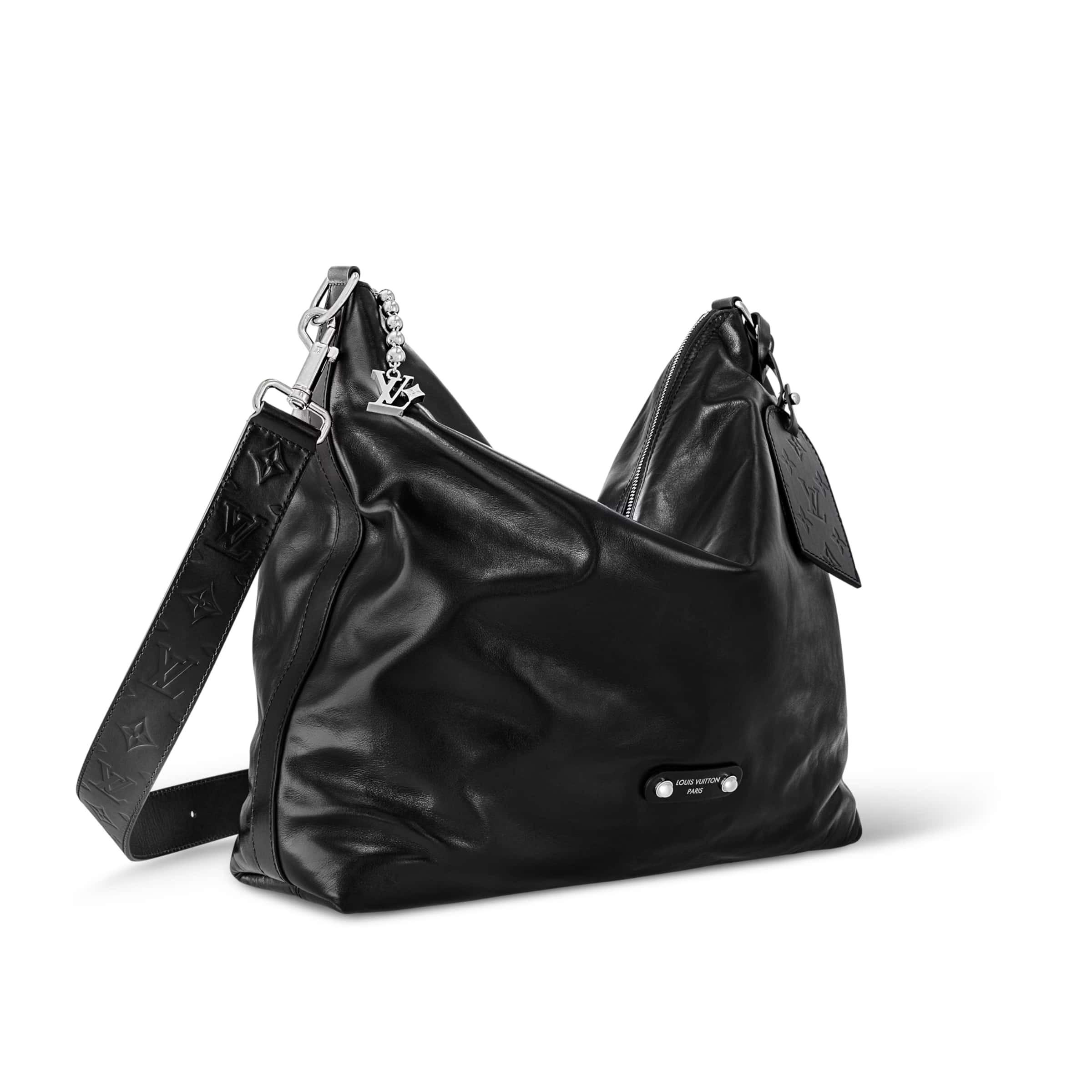 Louis Vuitton バガボンド ホーボー ショルダーバッグ カーフレザー M13986