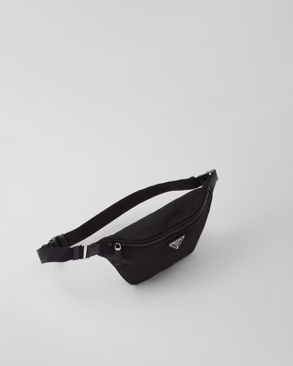 プラダ Re-Nylon xサフィアーノレザー ベルトバッグ 2VL033_2DMH_F0002