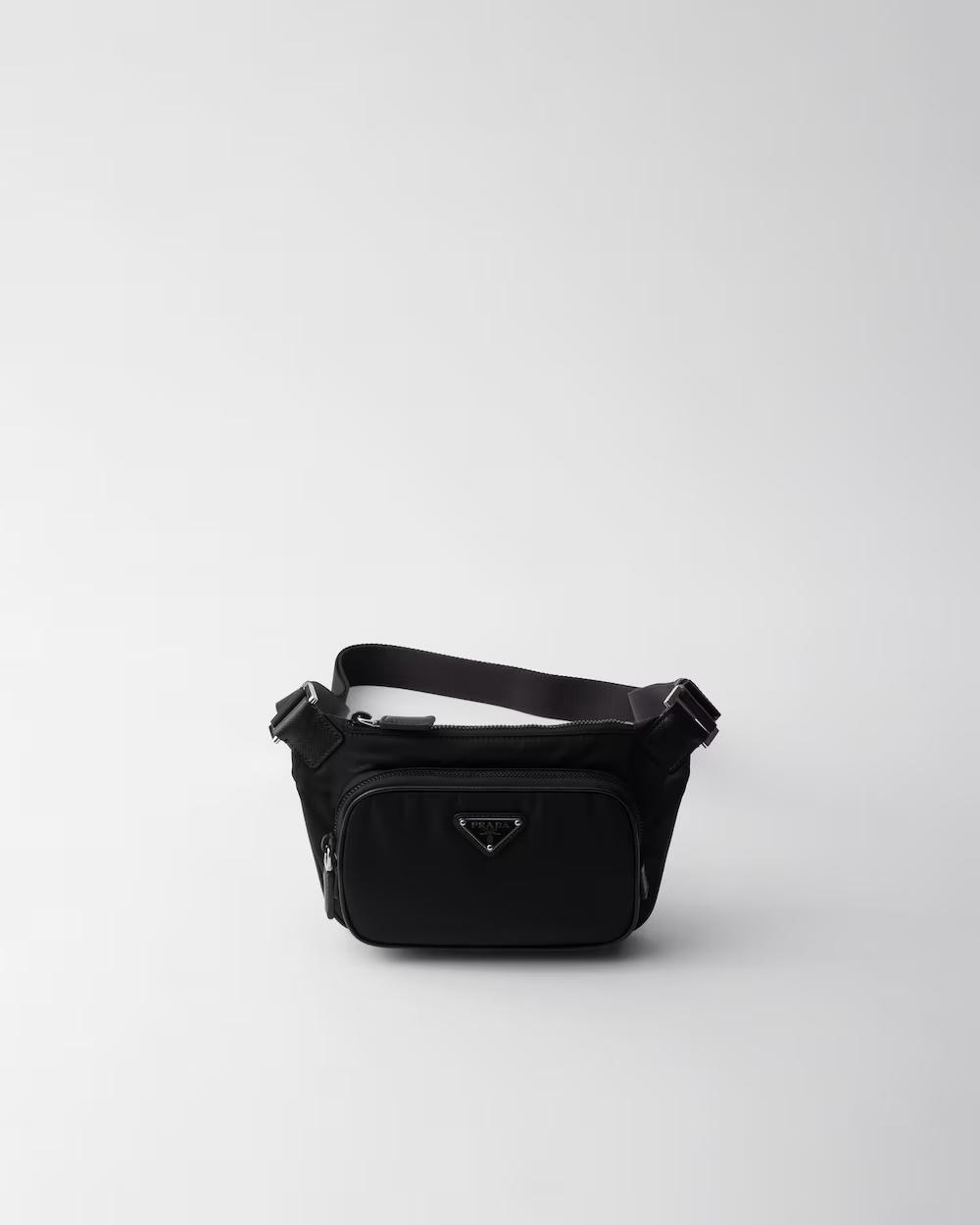 プラダ Re-Nylon xサフィアーノレザー ショルダーバッグ 2VH128_2DMH