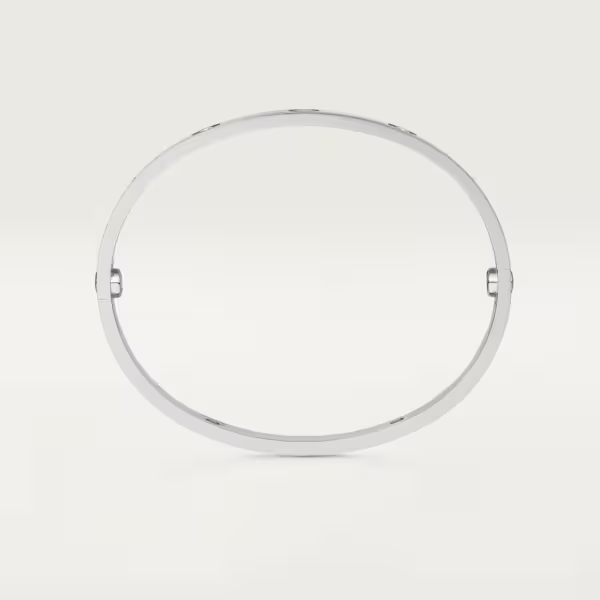 カルティエ Love ブレスレット ダイヤモンド4個 ホワイトゴールド ダイヤモンド B6070117