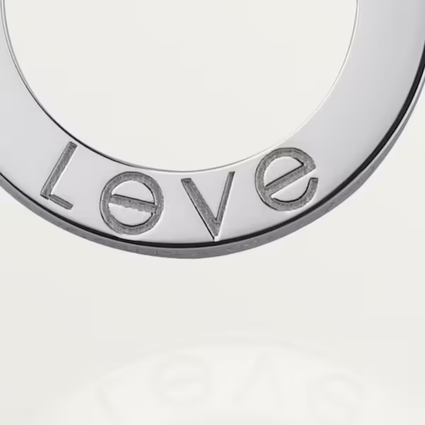 カルティエ代引 Love ネックレス ダイヤモンド3個 ホワイトゴールド ダイヤモンド B7014600