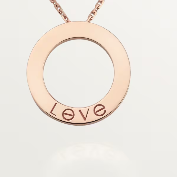 カルティエ Love ネックレス ダイヤモンド3個 ピンクゴールド ダイヤモンド B7014700