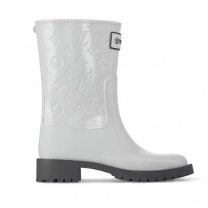 Louis Vuitton ドロップス・ライン フラットハーフレインブーツ 1AD1RW