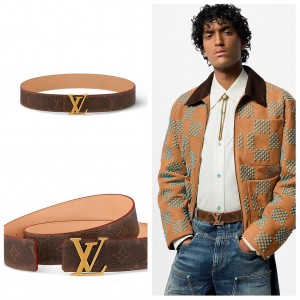 ルイヴィトン ベルト･LV イニシャル 40MM リバーシブル M8740U