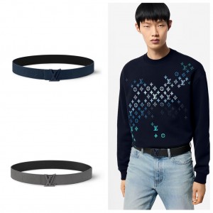 ルイヴィトン ベルト･LV イニシャル 40MM リバーシブル M8663U M8662U