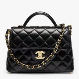 CHANEL トップハンドル フラップ ハンドバッグ AS5354 AS5355 AS5356