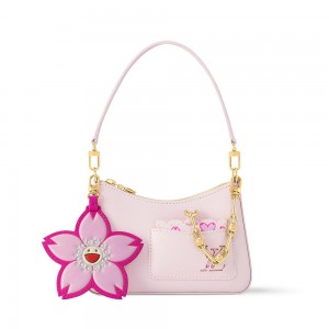 ルイヴィトン代引き LV 村上隆 ショルダーバッグ マレリーニ 桜 Epi M13101
