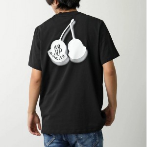 モンクレール Tシャツ メンズ 半袖 カットソー アイコンパッチ クルーネック ロゴT 8C00006 83927 998