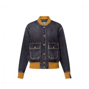 Louis Vuitton デニムボンバージャケット 1AFT25