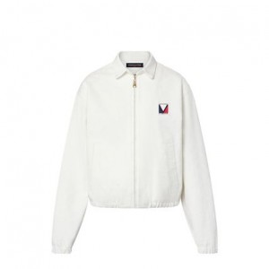 ルイヴィトン LV x ACエンボスモノグラムボンバージャケット 1AFZX2