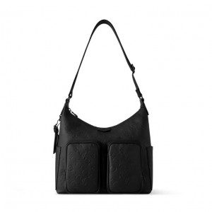 ルイヴィトン ホーボーモノグラムカーゴ ショルダーバッグ ブラック M14778