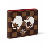 LOUIS VUITTON ダミエ エベヌ ポルトフォイユ・ミュルティプル 二つ折り財布 N40777