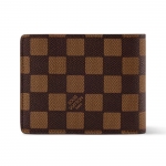 LOUIS VUITTON ダミエ エベヌ ポルトフォイユ・ミュルティプル 二つ折り財布 N40777