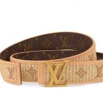 ルイヴィトン後払い ベルト･LV イニシャル ラフィア 40MM M8597U
