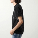 モンクレール 半袖 Tシャツ メンズ クルーネック ロゴプリント コットン 8C00050 89AKK 998
