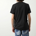 モンクレール 半袖 Tシャツ メンズ クルーネック ロゴプリント コットン 8C00050 89AKK 998