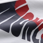 モンクレール Tシャツ メンズ クルーネック 半袖 カットソー コットン グラフィックロゴ アイコンパッチ 8C00058 89A17 002