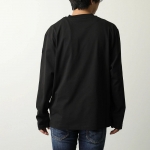 モンクレール Tシャツ メンズ 長袖 ロンT カットソー ロゴT コットン クルーネック 8D00004 89AJS