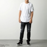 モンクレール Tシャツ メンズ 半袖 クルーネック コットン カットソー ロゴ アイコンパッチ ロゴT 8C00023 8C00054