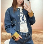 Louis Vuitton デニムボンバージャケット 1AFT25
