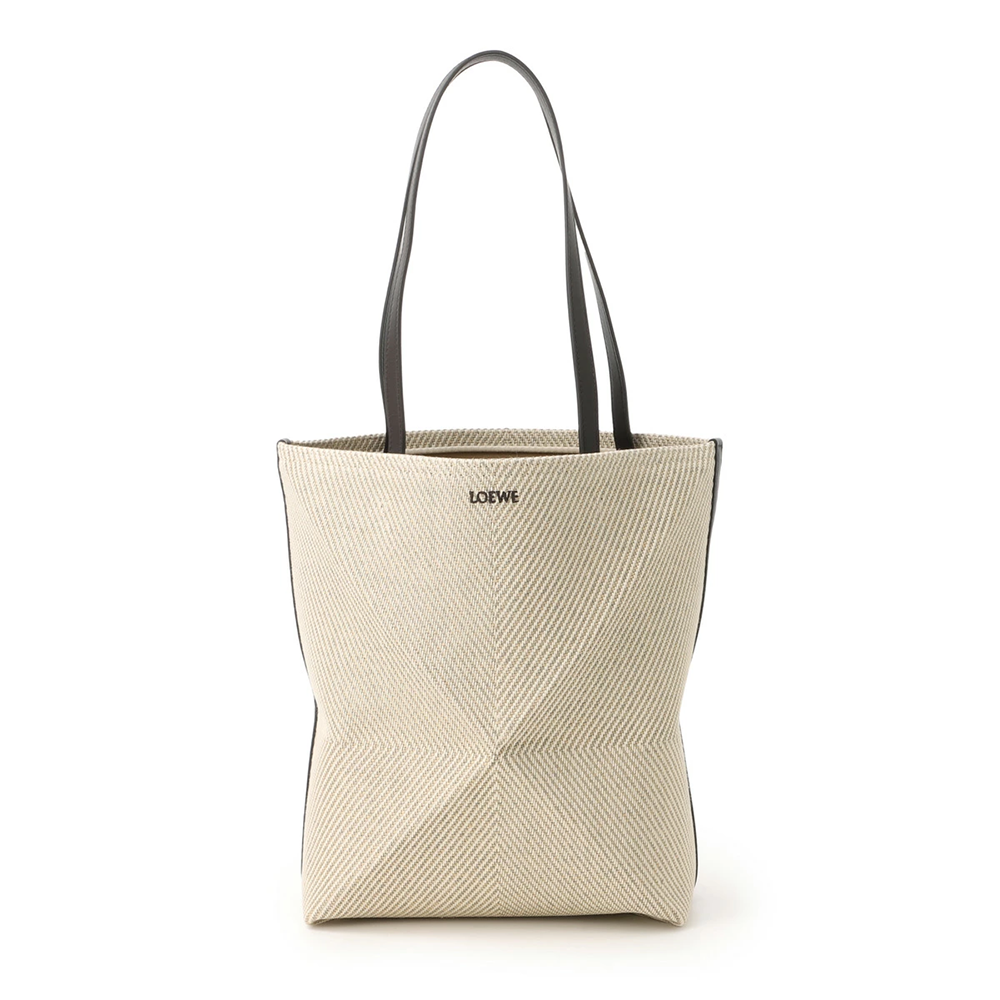 ロエベ PUZZLE FOLD TOTE MEDIUM トートバッグ ベージュ レディース a779g50x34 8503