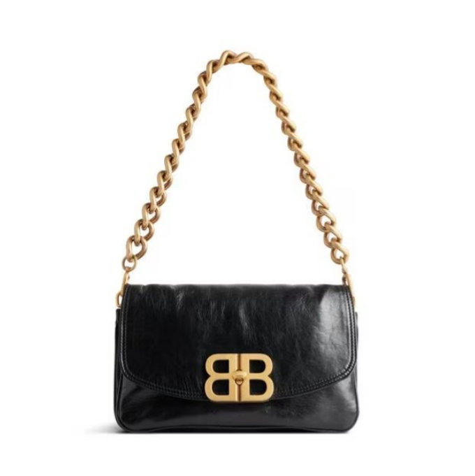 BALENCIAGA BB Soft スモールフラップバッグ ショルダーバッグ 748598