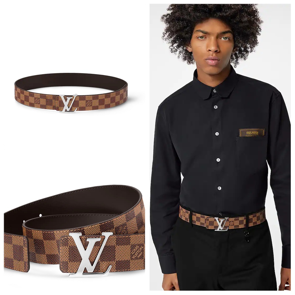 ルイヴィトン ベルト･LV イニシャル 40MM リバーシブル M0212U