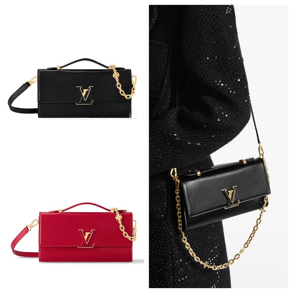 Louis Vuitton ウォレットオンチェーン カプシーヌ ショルダーバッグ M12143 M12405