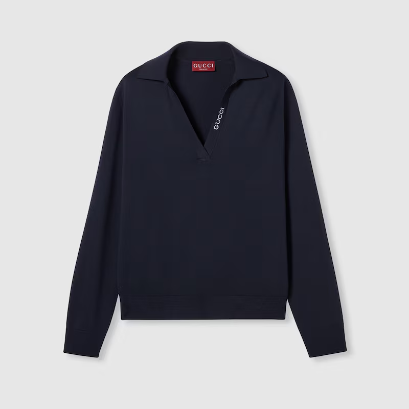 グッチ エクストラファインウール ポロトップ 793883 XKFA8 4215
